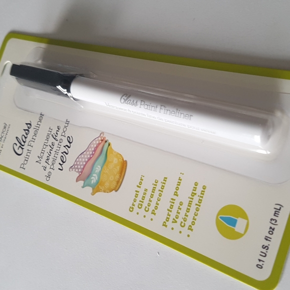 Glass Paint Fineliner Marker 3ml (Black) - Picture 5 of 9